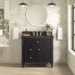 James Martin Vanities Lorelai 36" Single Vanity in Black Onyx with 3 cm Charcoal Soapstone Quartz Top, , large