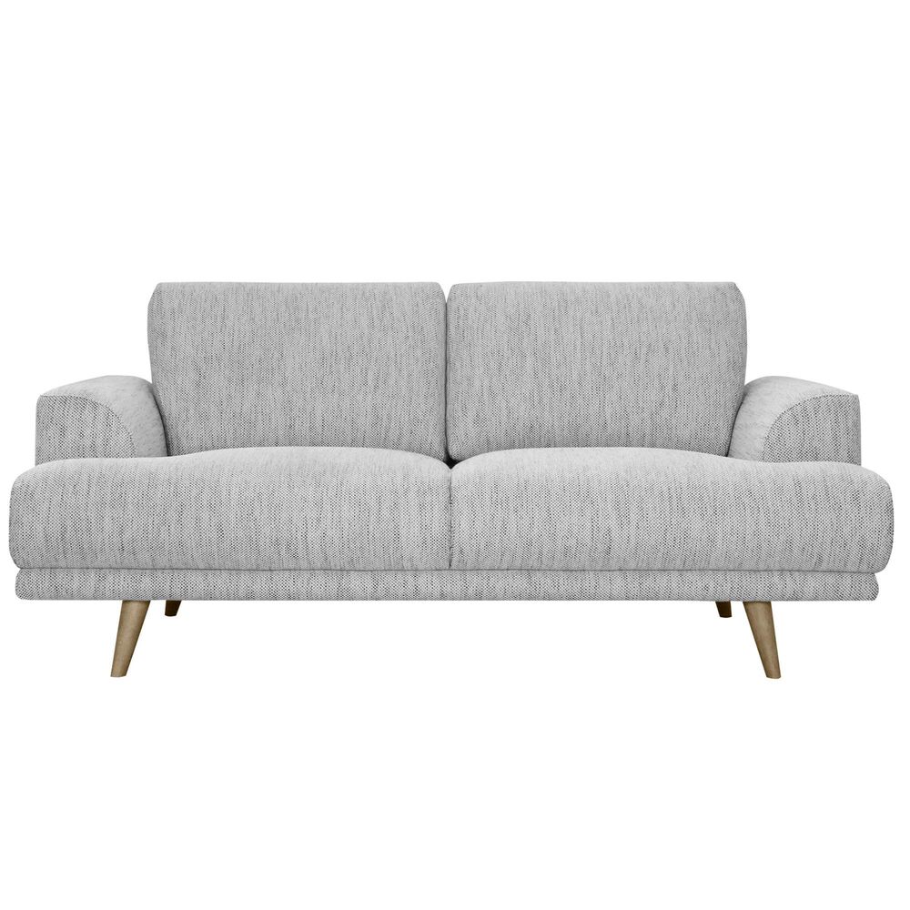37B Charles Loveseat in Fancy Gray, , large