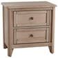 Viceray Collections Woodbridge 2-Drawer Nightstand in Clear Maple, , large