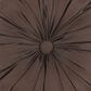 J. Queen New York Maren 15" Round Throw Pillow in Chocolate, , large