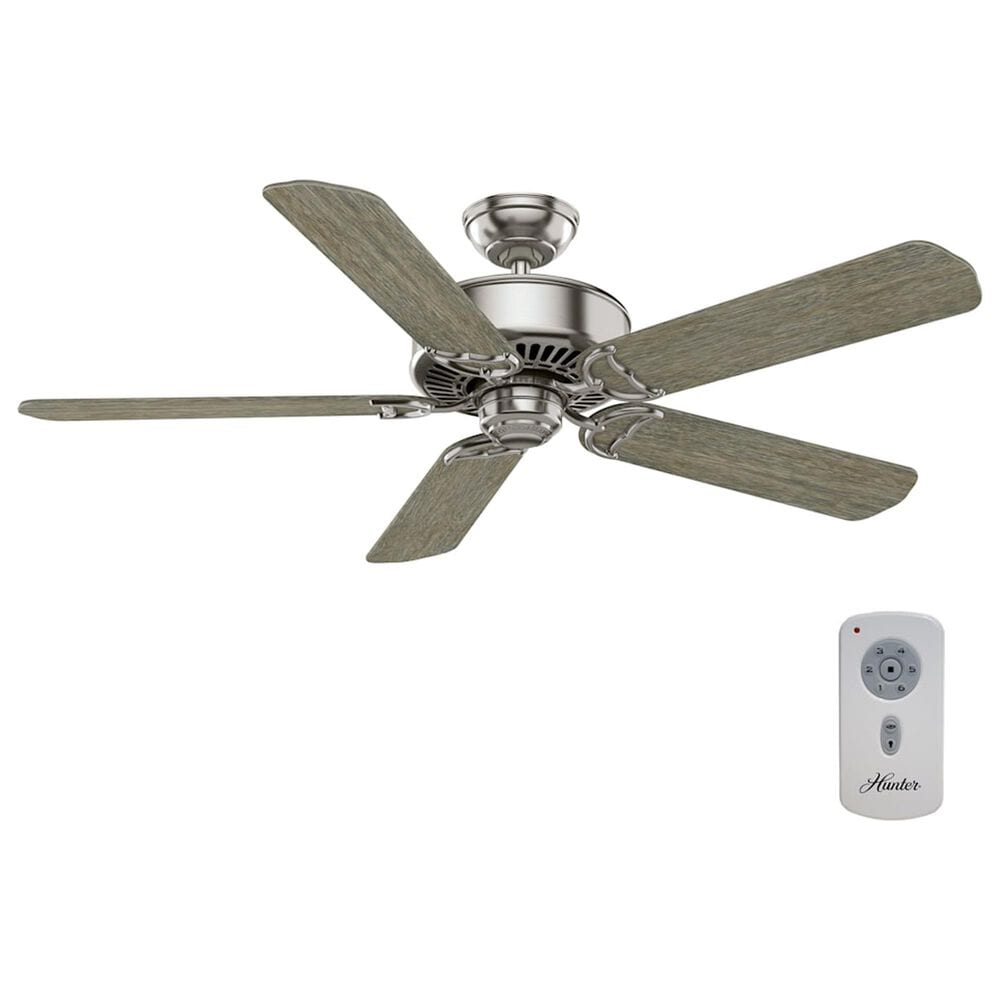 Hunter Panama 54&quot; Ceiling Fan in Brushed Nickel, , large