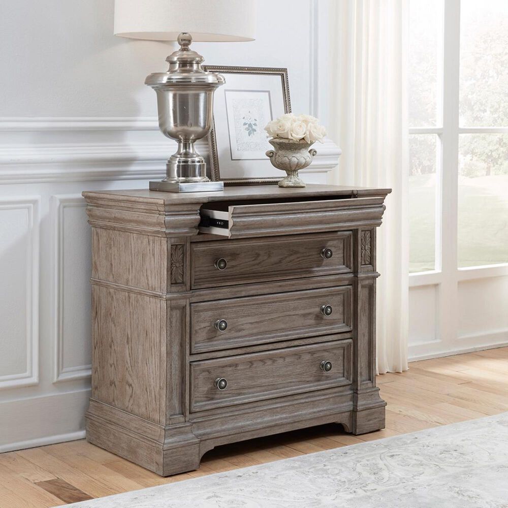 Nicolette Home Kingsbury Bachelor's Chest in Kingsbury Gray, , large