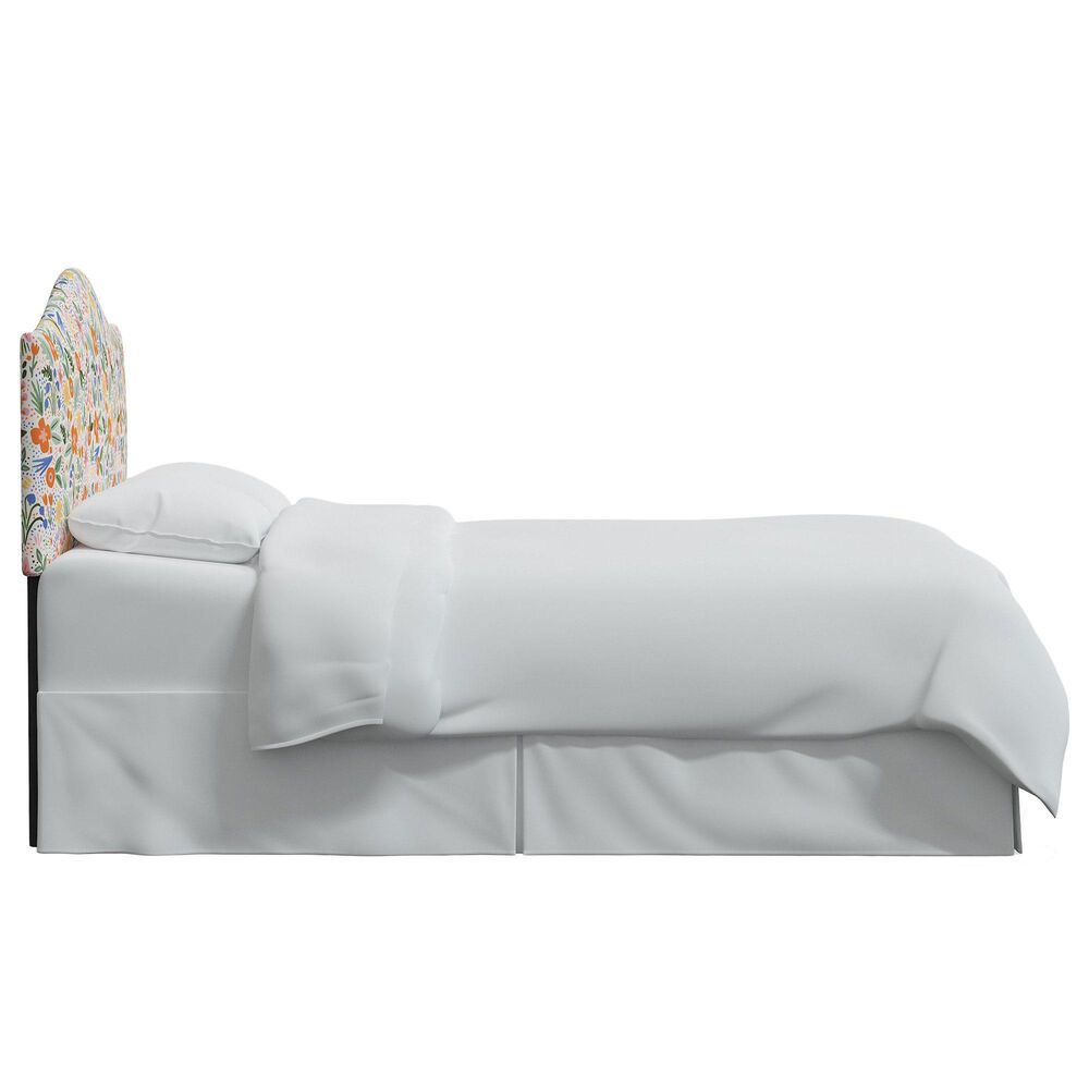 Rifle Paper Co Crafted by Cloth and Company Mayfair Queen Headboard in Merida Multi, , large
