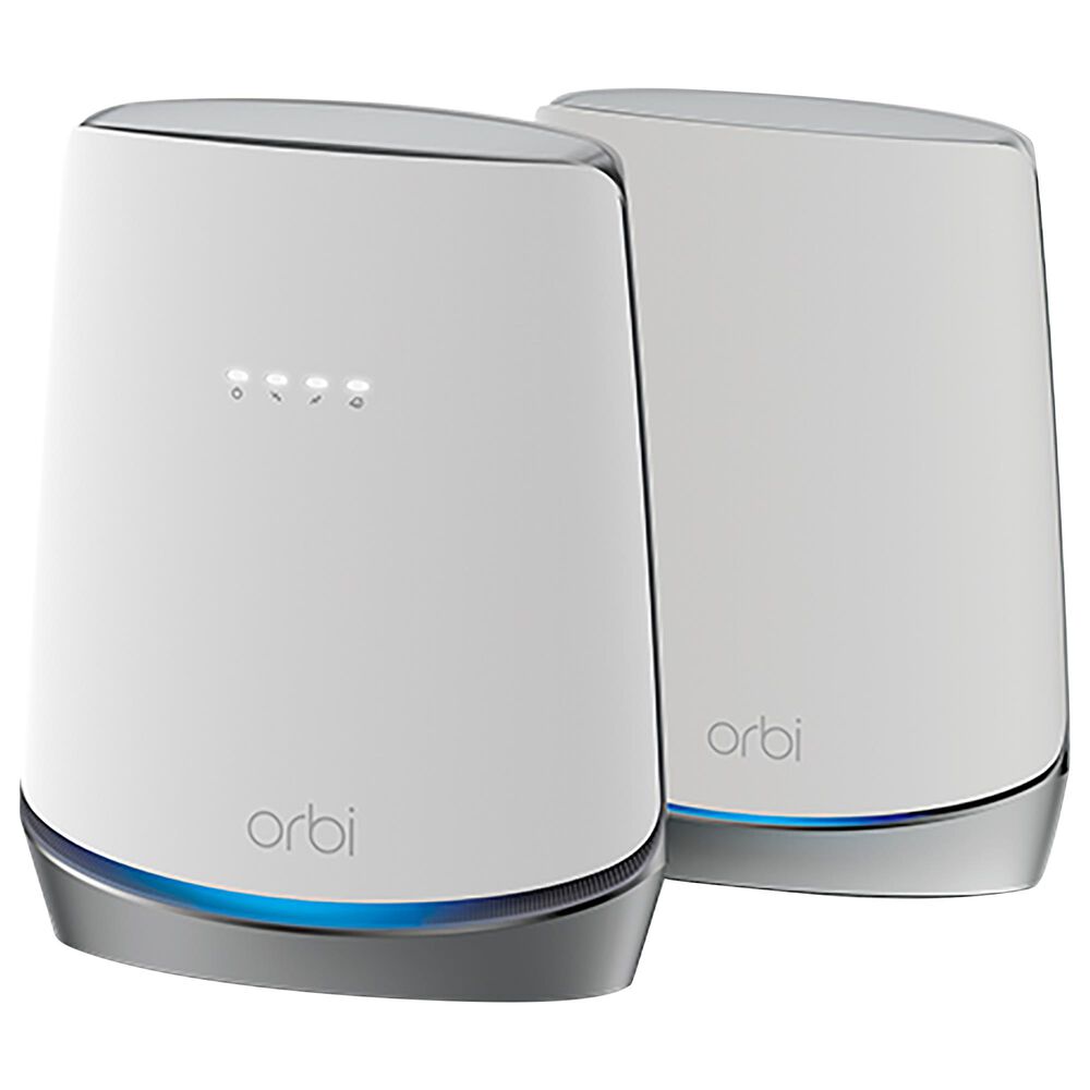 NETGEAR Orbi Tri-Band Wi-Fi System with Built-In Cable Modem Router and Satellite in White, , large