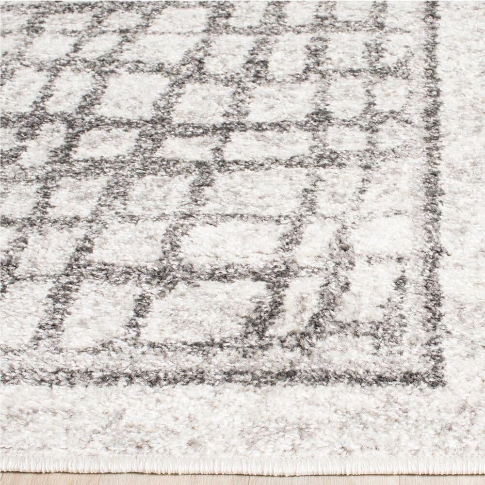 Safavieh Adirondack ADR103B-4 4&#39; x 6&#39; Silver/Ivory Area Rug, , large
