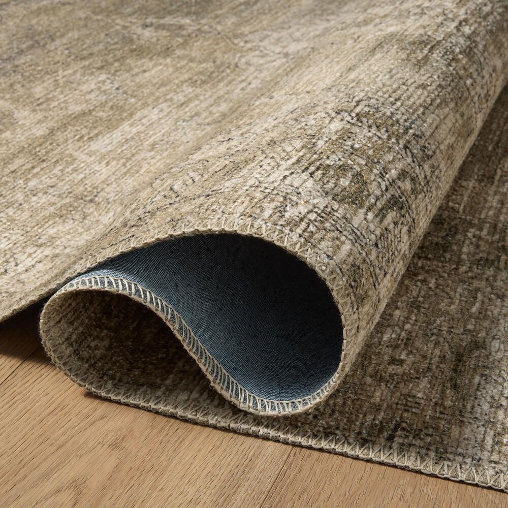 Amber Lewis x Loloi Cambria Sand and Olive 3'6" x 5'6" Area Rug, , large