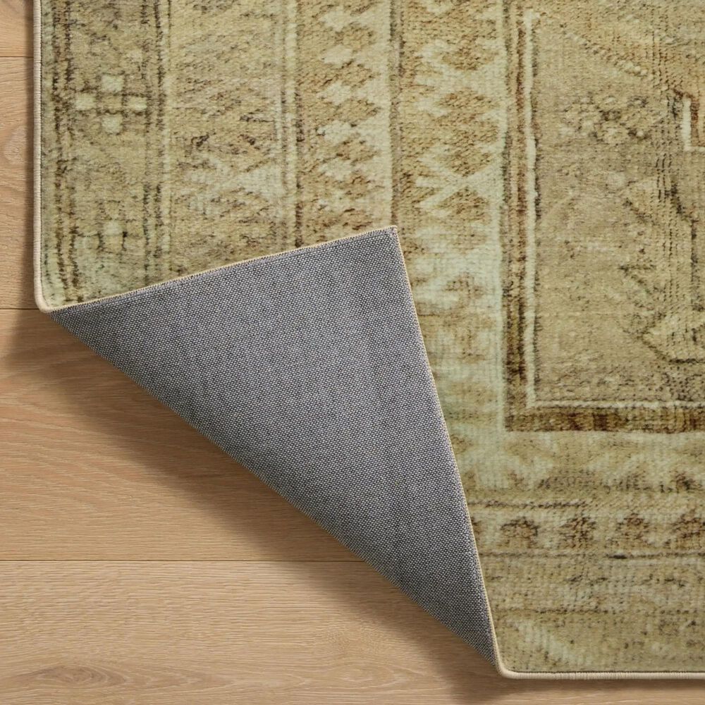 Magnolia Home Sinclair 5&#39; x 7&#39; Khaki and Tobacco Area Rug, , large