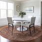 Dalyn Rug Company Solace SL14 8" Round Burgundy Area Rug, , large