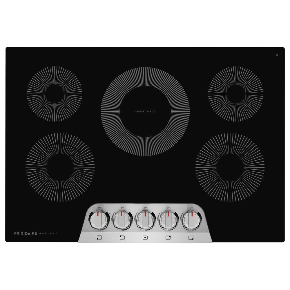 Frigidaire Gallery 2-Piece Kitchen Package with 30&quot; Single Electric Wall Oven and 30&quot; Electric Cooktop in Stainless Steel, , large