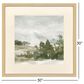 Paragon 30" x 30" Path to the Mountain II Wall Art in Green, , large