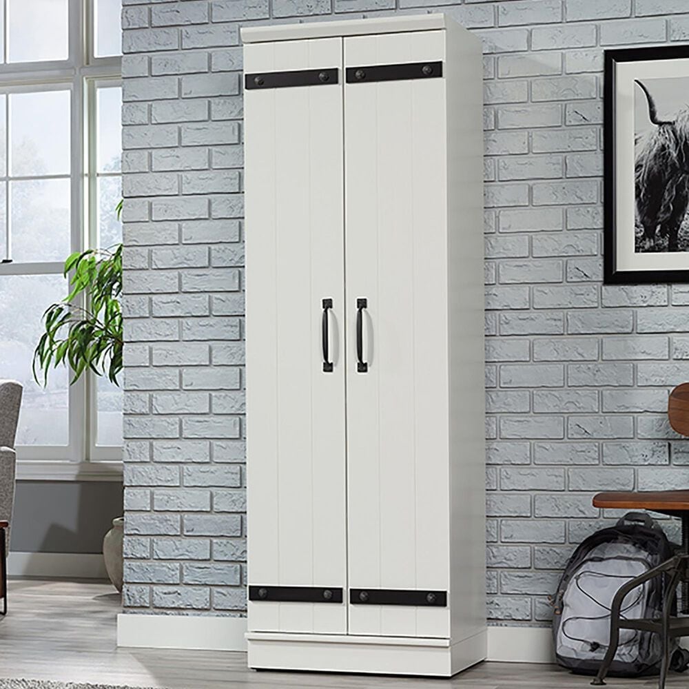 Sauder HomePlus 430336 Storage Cabinet in Soft White, , large