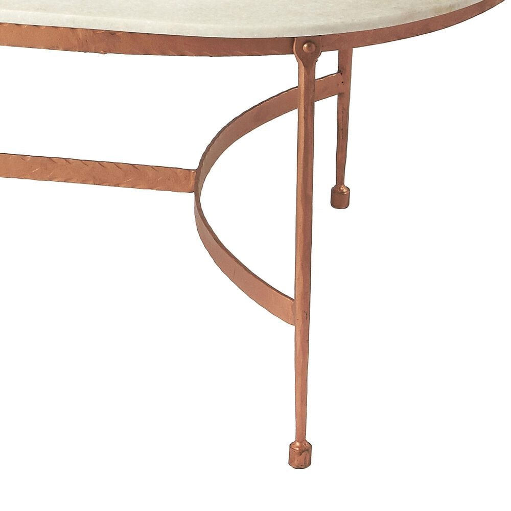 Butler Specialty Company Legionary Coffee Table in Copper and White, , large