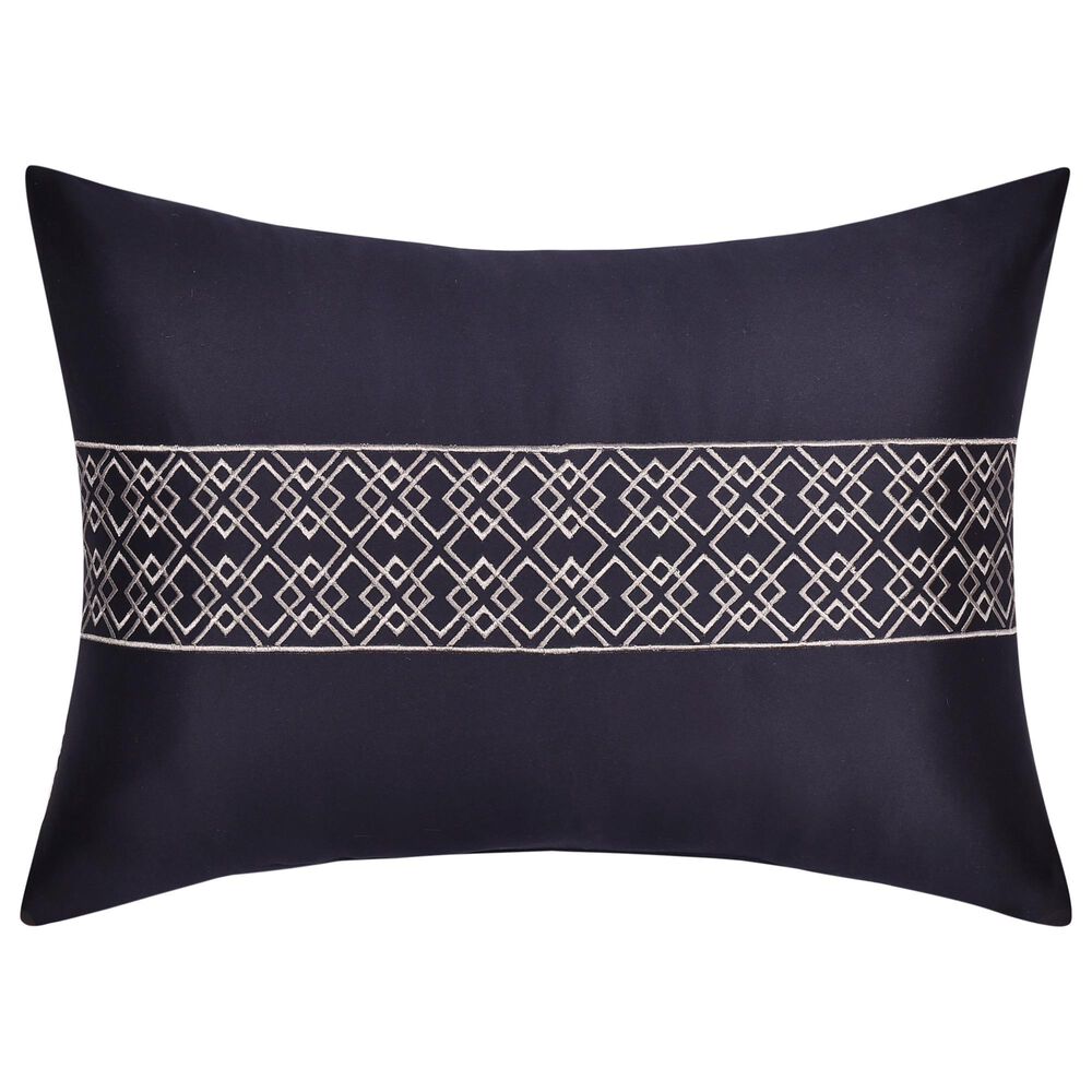 J. Queen New York Carlisle Lumbar Pillow in Indigo, , large
