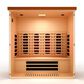 EZlife Vila Grande 4-Person Full Spectrum Near Zero EMF Far Infrared Sauna in Natural Hemlock, , large