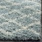 Safavieh Dallas Shag SGD258C-3 3" x 5" Seafoam/Ivory Area Rug, , large