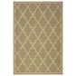Oriental Weavers Marina 7765Y 6"7" x 9"6" Tan and Ivory Area Rug, , large