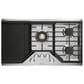 Monogram 36" Gas Cooktop with 5-Burner in Stainless Steel, , large