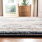 Safavieh Oregon 2"2" x 8" Ivory and Blue Runner, , large