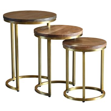Jaipur Home Mandal Nesting Table Trio, , large