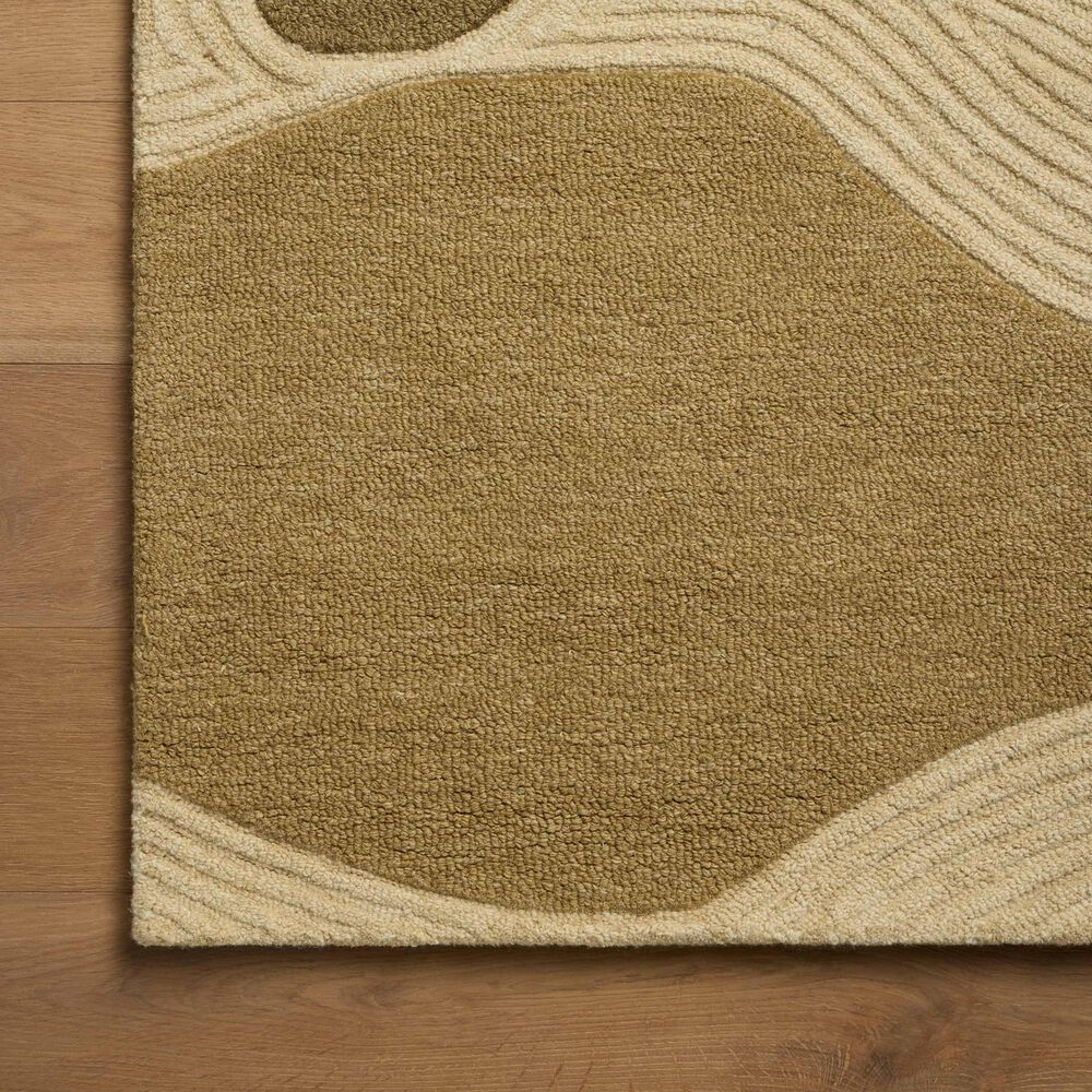 Loloi Madi Linen and Multicolor 8'6" x 11'6" Area Rug, , large
