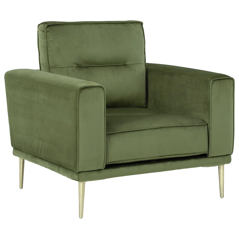 37B Macleary Chair in Moss Velvet , , large