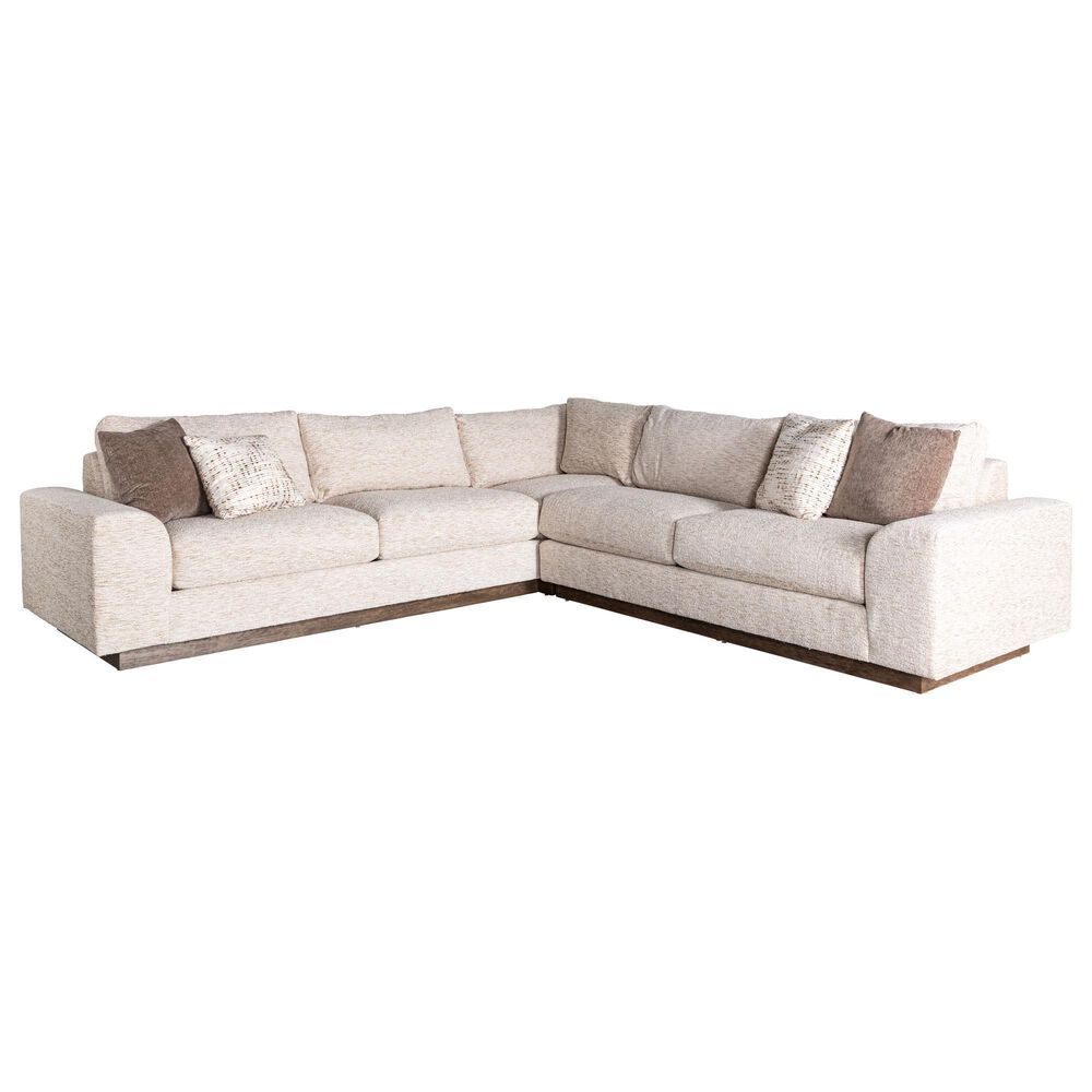 Artistica Home Lana 2-Piece Sectional in Tan, , large