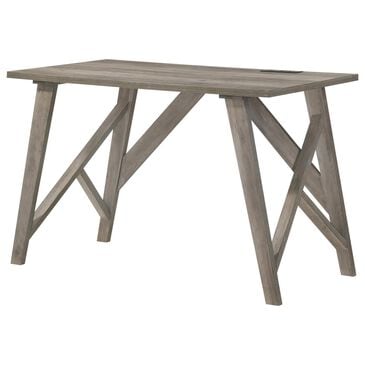 Everly Living Jewel Computer Desk in Light Gray, , large