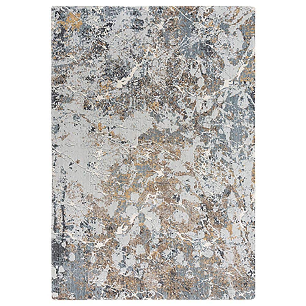 RIZZY Logan LOG731 10" x 13" Blue Area Rug, , large