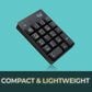 Adesso Wireless 18-Key Numeric Keypad in Black, , large