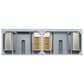 James Martin Vanities Breckenridge 72" Double Bathroom Vanity in Serenity Blue with 3 cm Eternal Jasmine Pearl Quartz Top and Rectangular Sinks, , large