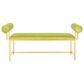Safavieh Jupitor Bench in Key Lime/Gold, , large