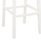 Linon Home Decor Devin Barstool in White (Set of 2), , large