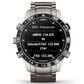 Garmin MARQ 2 Aviator AMOLED Smartwatch Grade 5 Titanium Bezel Case in Silver and Black, , large