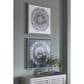 Ashley 25" x 25" Monterey Wall Art with Blue and White, , large