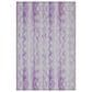 Dalyn Rug Company Seabreeze Chevron 1"8" x 2"6" Violet Area Rug, , large