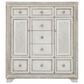 Chapel Hill Door Chest in White and Silver, , large