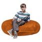 Jaxx 4" Cocoon Kids Bean Bag in Mandarin, , large