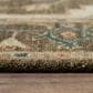 RIZZY Belmont 9" x 12" Dark Brown and Light Blue Area Rug, , large