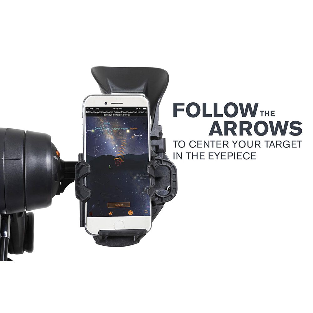 Celestron Starsense Explorer DX 5&quot; Smartphone App-Enabled Schmidt Cassegrain Telescope in Silver, , large