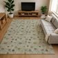 Dalyn Rug Company Soft Essentials Floral Cactus 10" x 14" Indoor/Outdoor Area Rug, , large