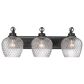 Golden Lighting Adeline 3-Light Vanity Light in Matte Black, , large