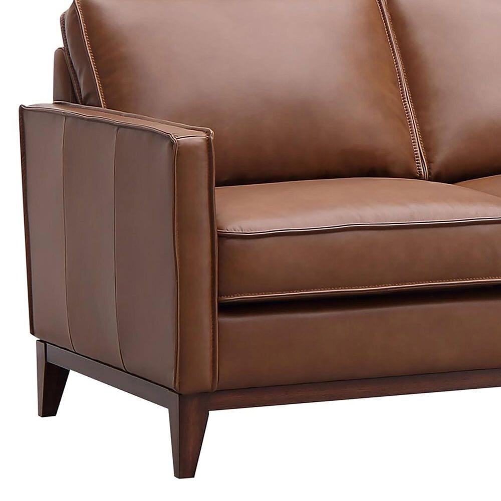 Italiano Furniture Weston Stationary Loveseat in Highland Brown, , large