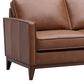 Italiano Furniture Weston Stationary Loveseat in Highland Brown, , large