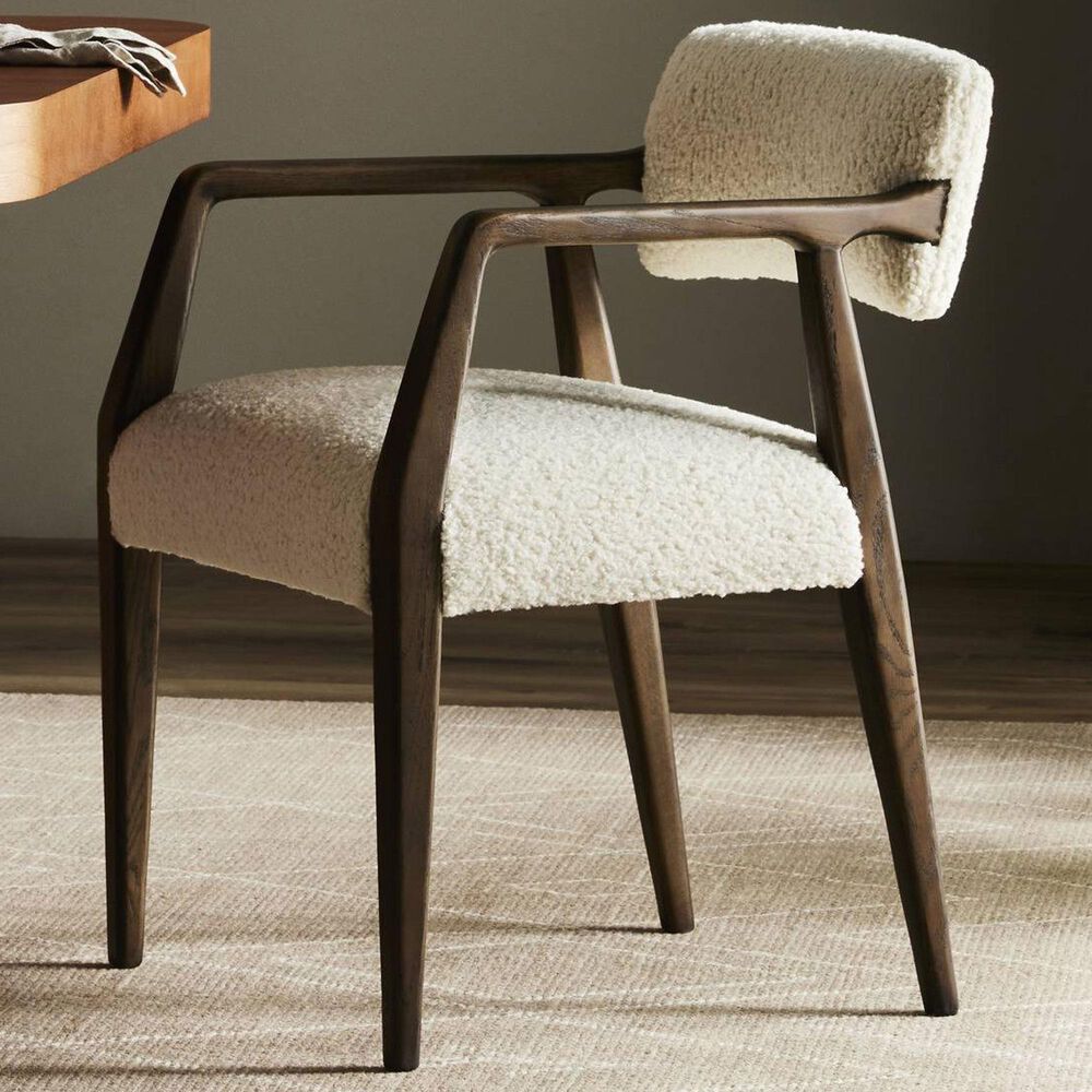Four Hands Tyler Arm Chair in Distressed Oak, , large