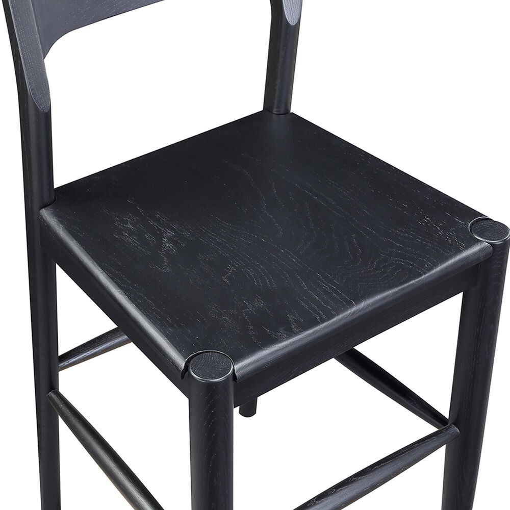 Moe's Home Collection Owing Counter Stool in Black, , large