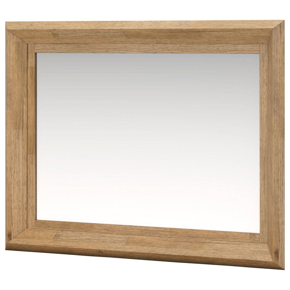 Ashley Galliden Bedroom Mirror in Natural Light Oak, , large