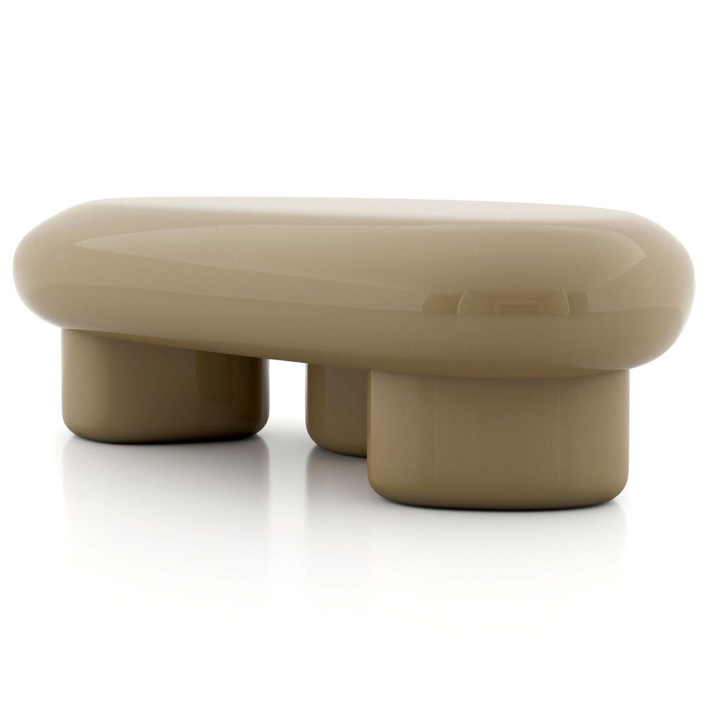 Furniture of America Rene 2-Piece Table Set in Light Brown, , large