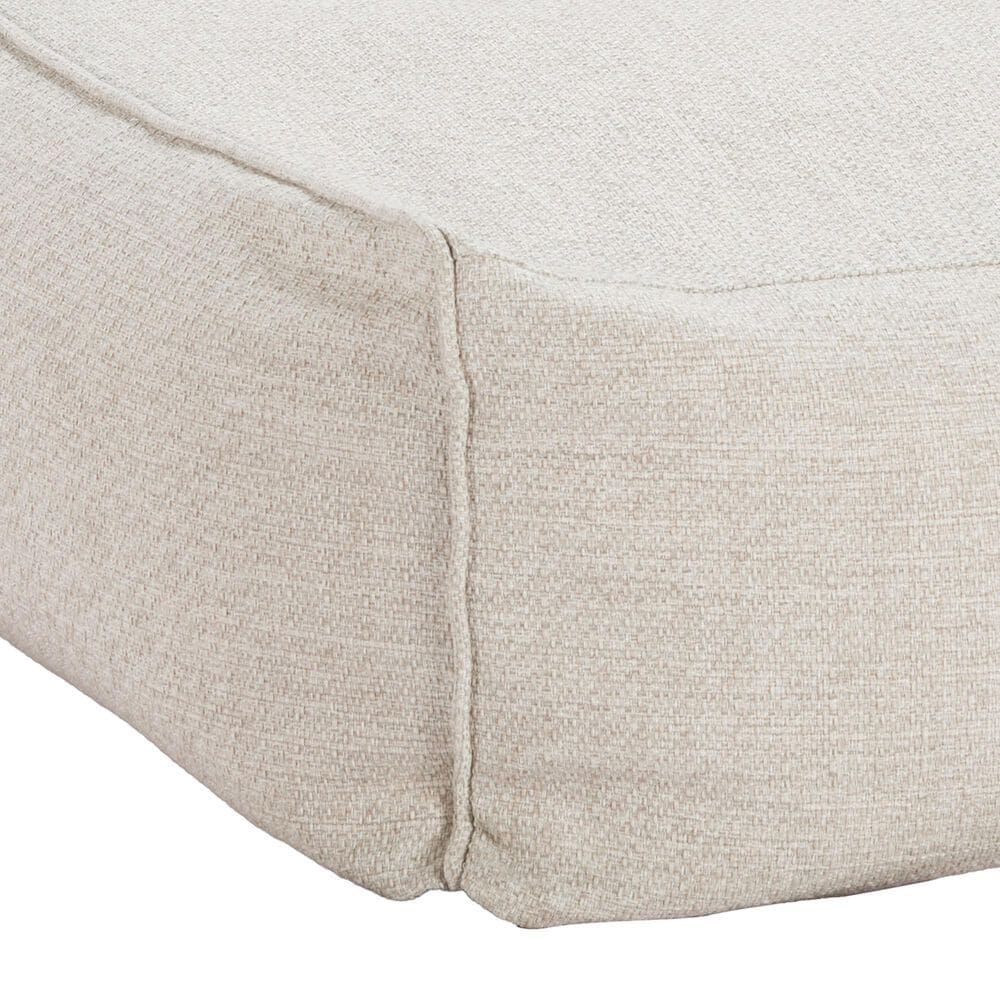 Zuo Modern Kalm Patio Chaise Lounge Chair in Beige, , large