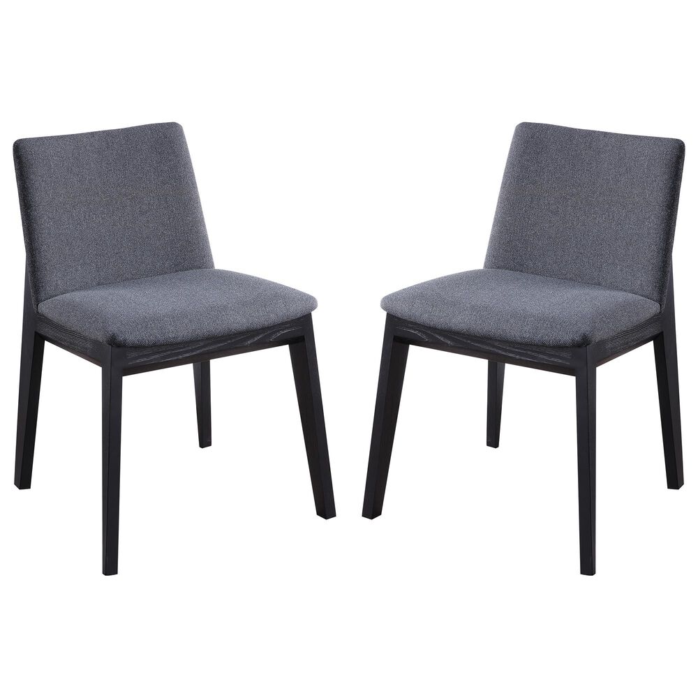 Moe"s Home Collection Deco Dining Chair in Grey (Set of 2), , large
