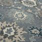 RIZZY Ashton 6" x 9" Floral Gray Area Rug, , large